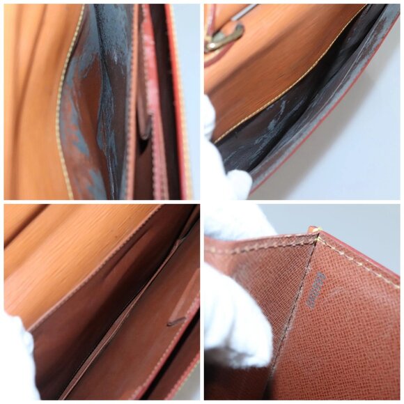 LOUIS VUITTON Epi Serviette Conseiller Zipangu Gold M54428 LV Auth bs24256 - Picture 15 of 16